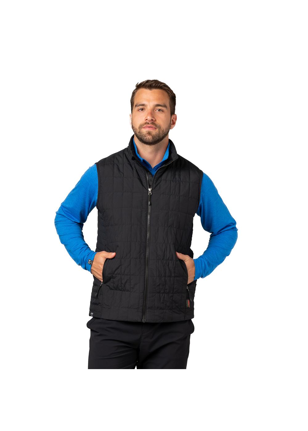 Storm Creek Men's Traveler 60 GSM Insulated Packable Quilted Vest 3