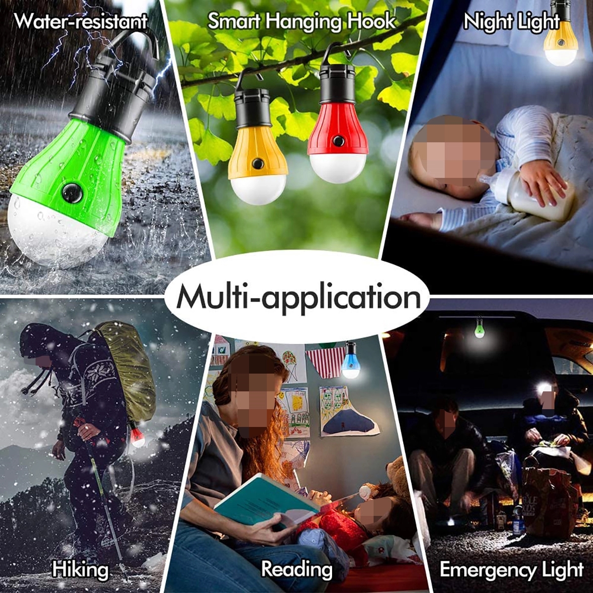 Portable LED Tent Light 6