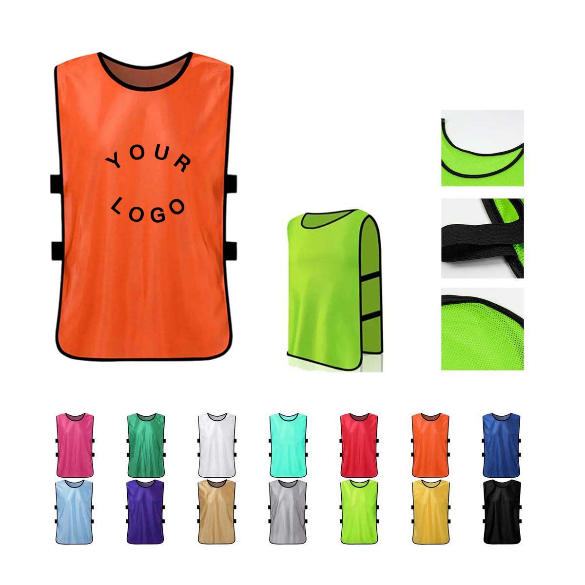 Polyester Training Vest Lightweight Sportswear 7