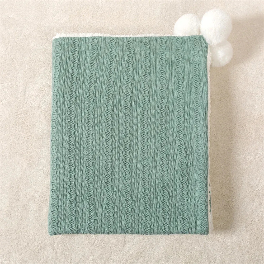 Embroidered Fleece Baby Blanket 3