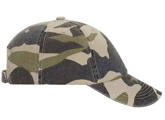 OTTO CAP® Camouflage 6 Panel Low Profile Baseball Cap 3