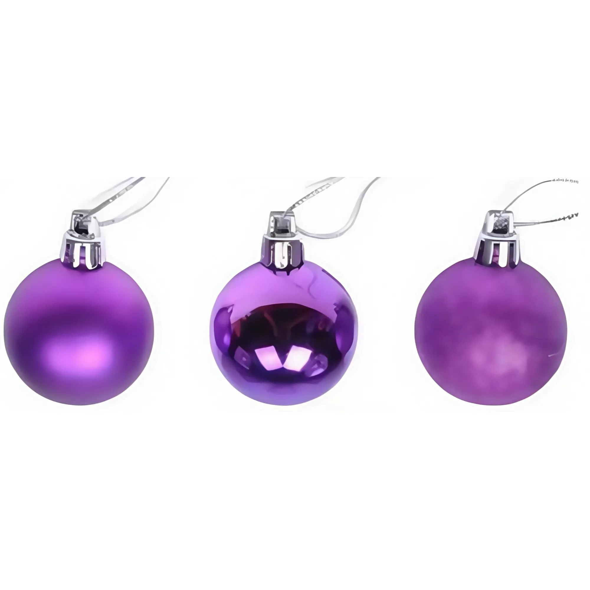 Party Christmas Plastic Decorative Balls 7