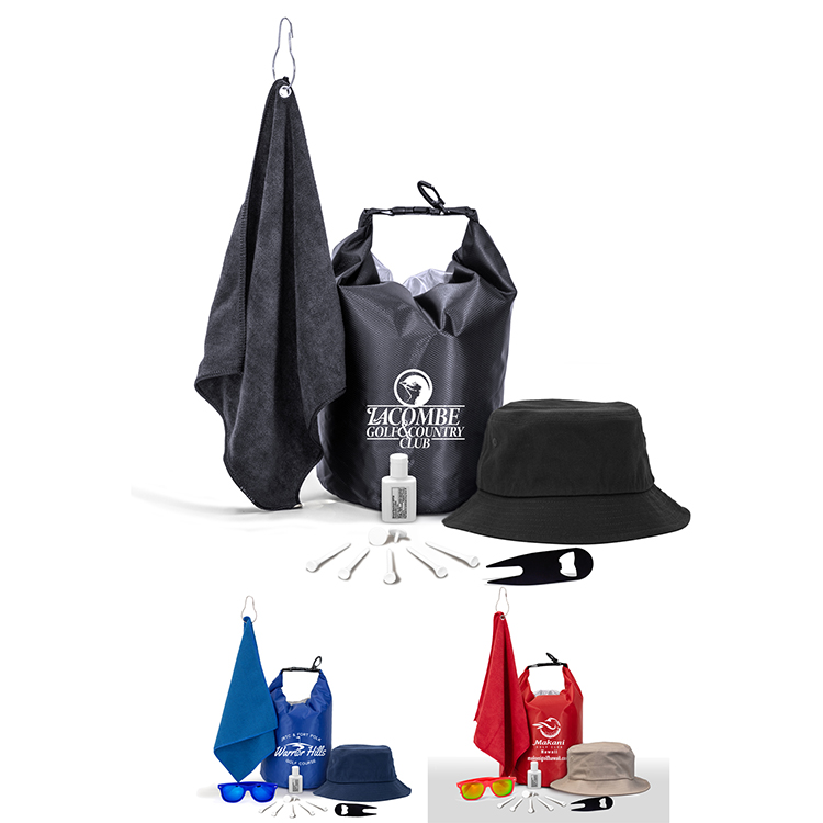 "FAIRWAY 14” 14 Piece Golf Kit in Deluxe Dry Bag