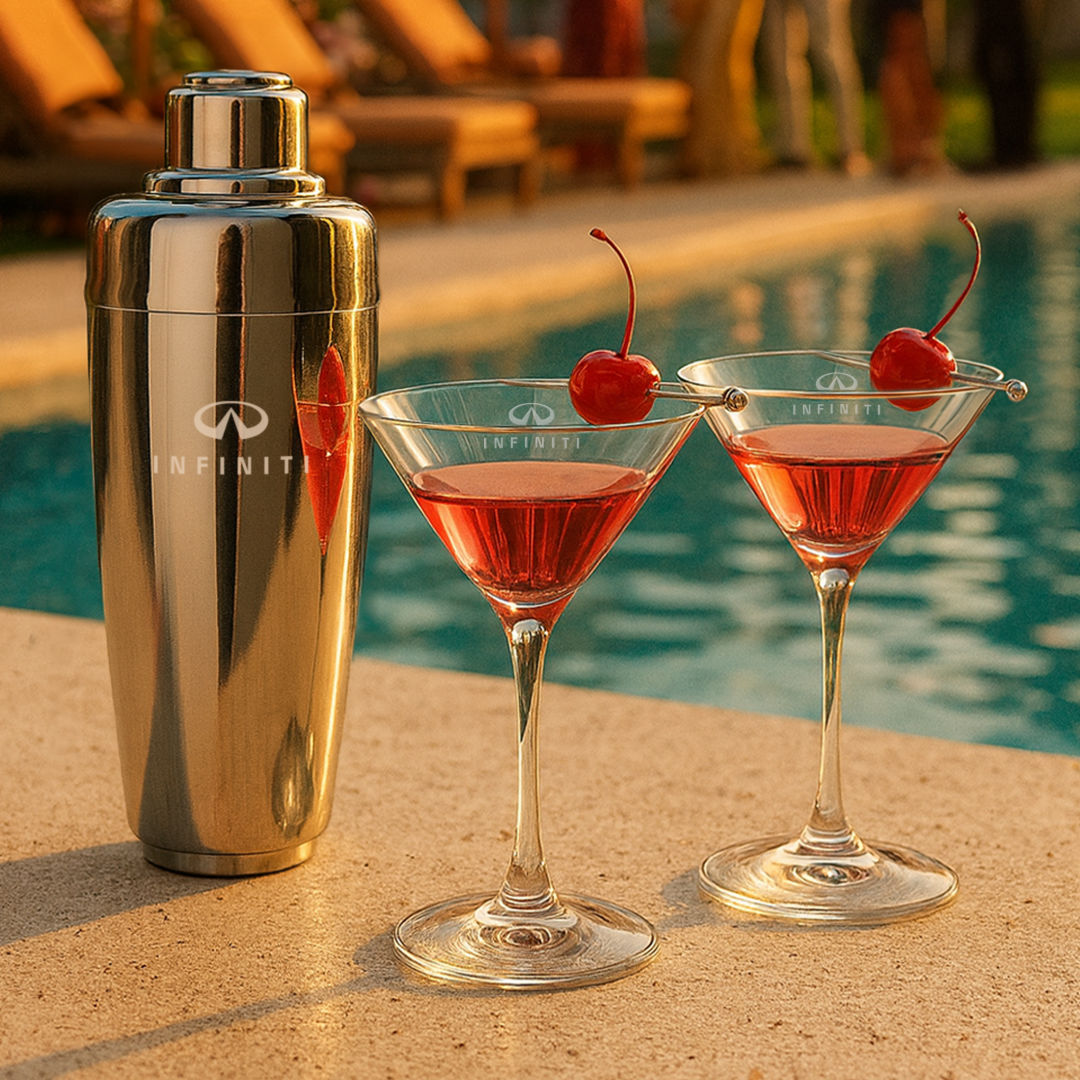 Pescara Shaker & Santiago Martini Set 2