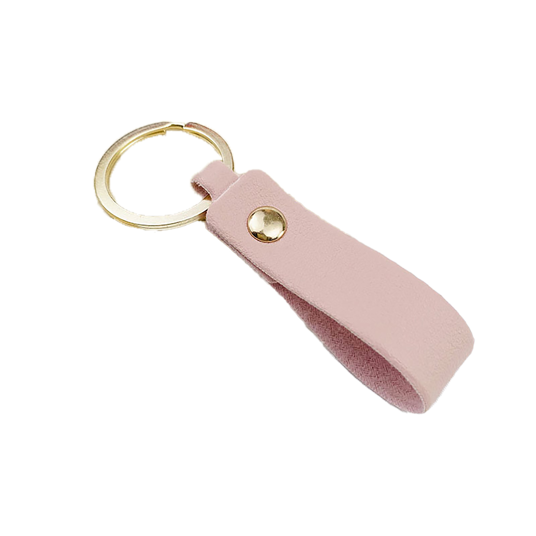 Leather Solid Color Keychains 6