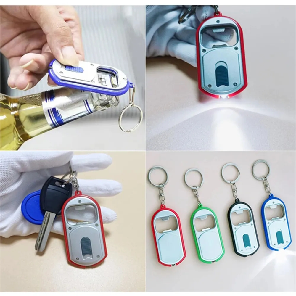 3-in-1 Bottle Opener Key Chain with LED Light 6