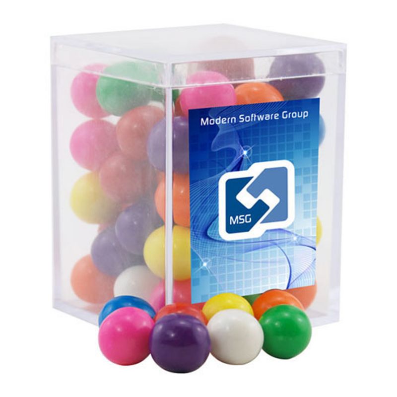 Acrylic Box with Gumballs 1