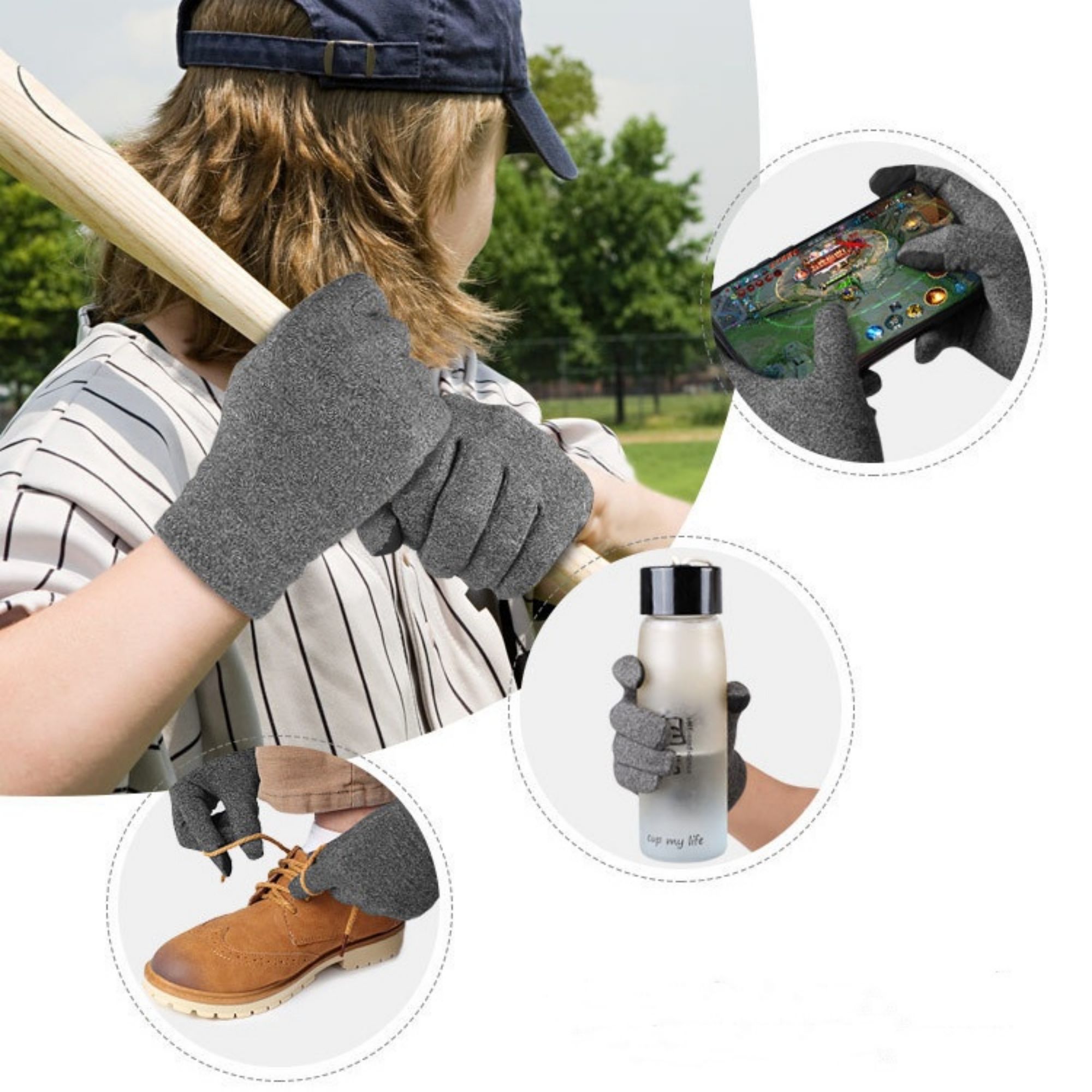Full Finger Compression Glove 1