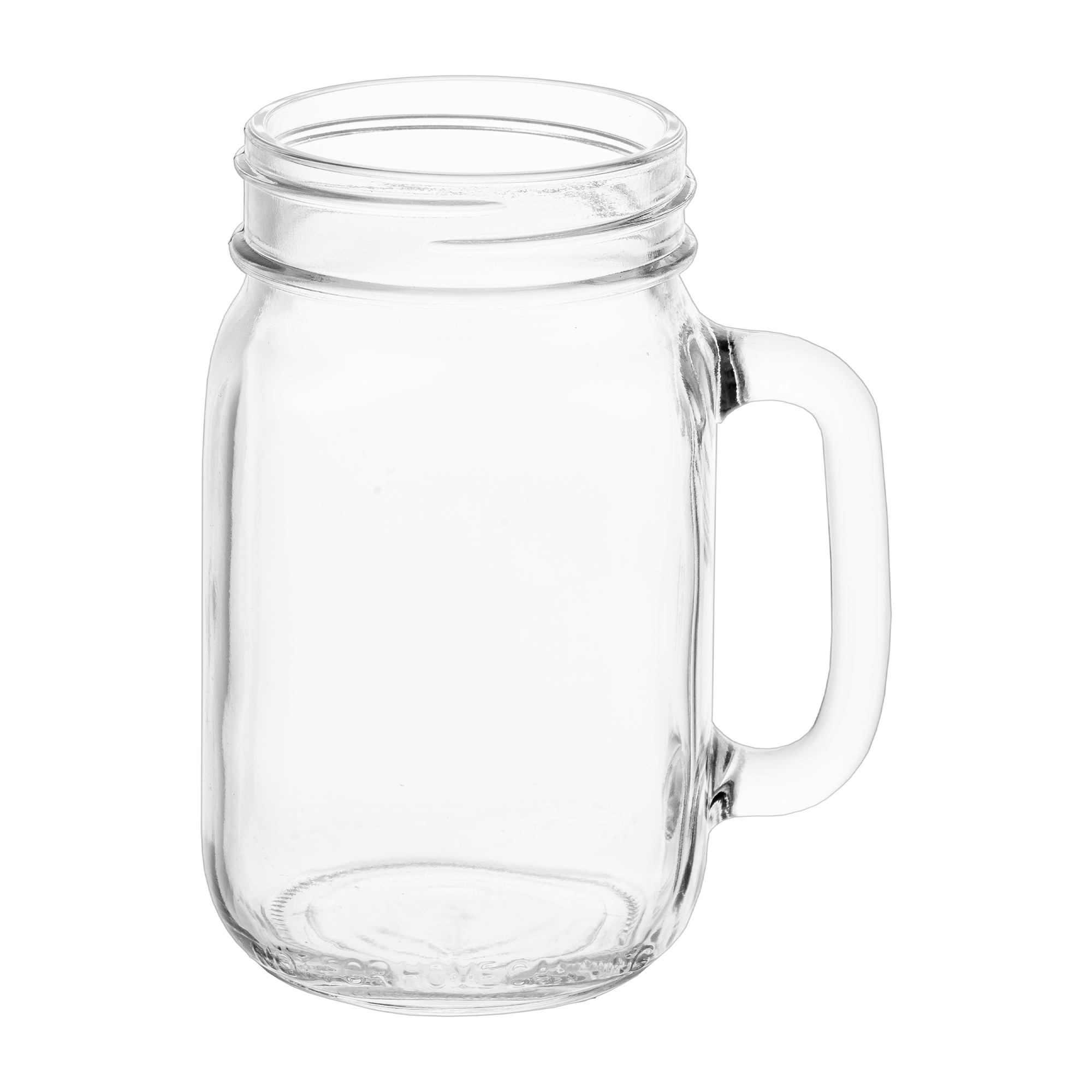 Root Handled Jar Glass - 16 oz. 5