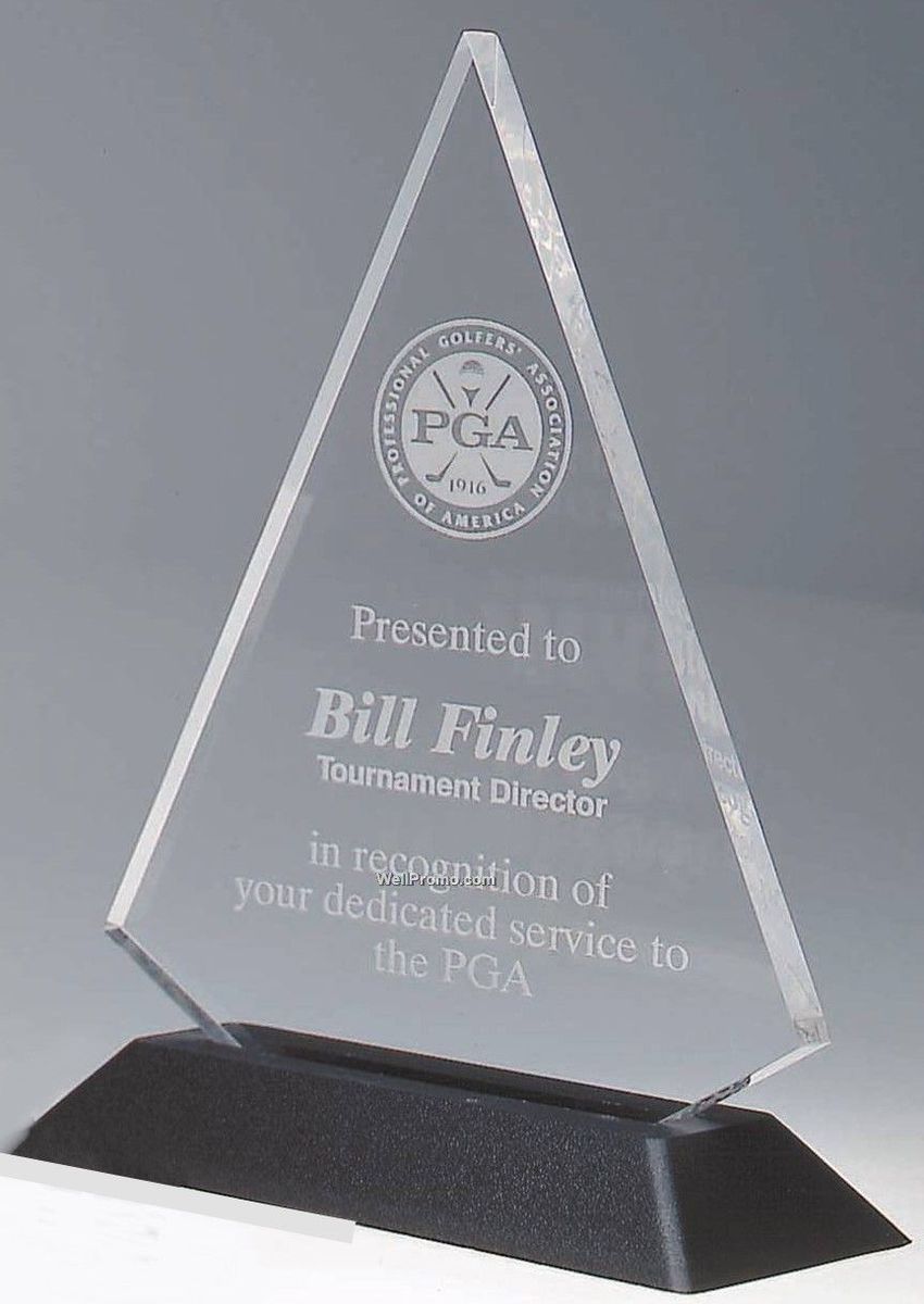 Aspire Triangle Acrylic Award