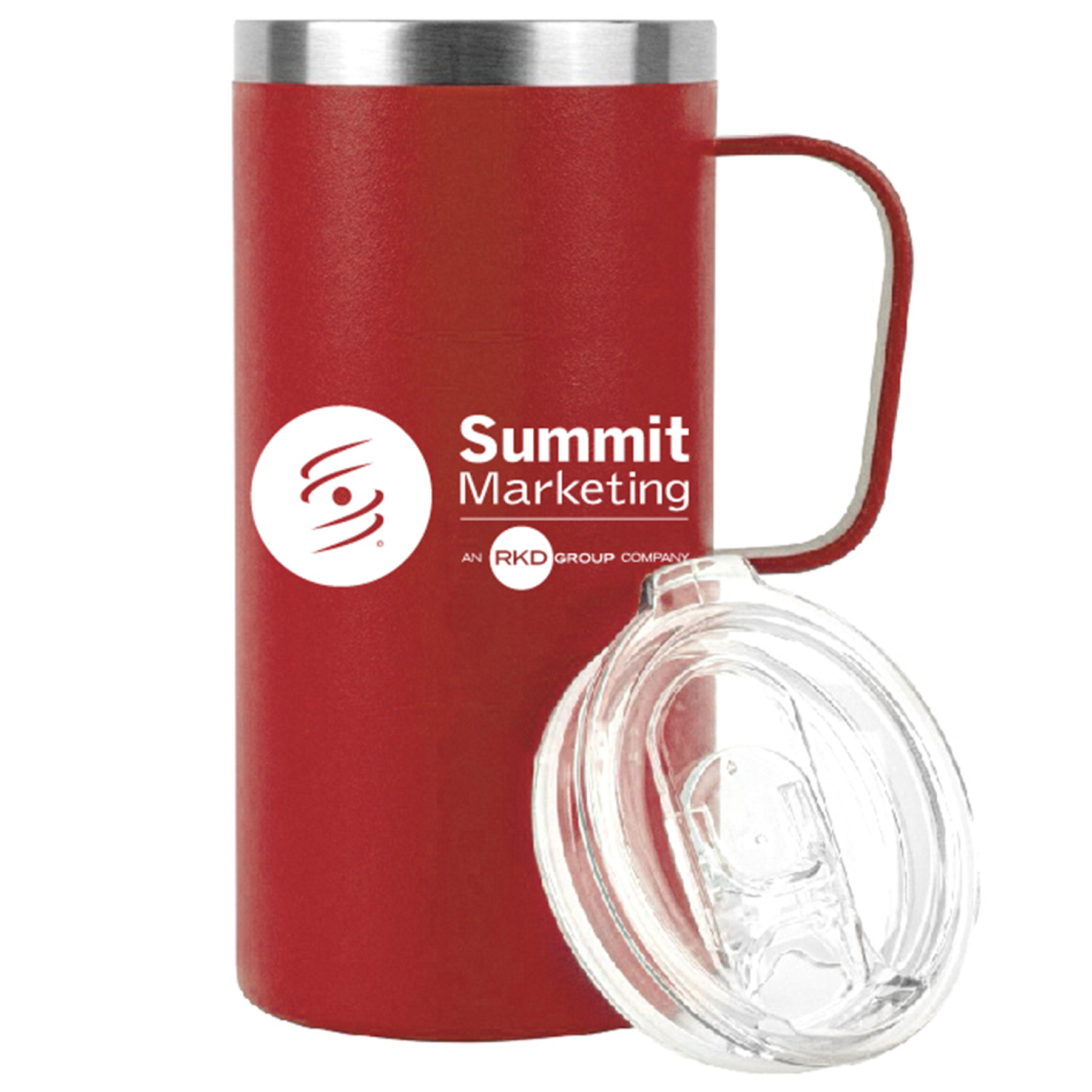 20 oz Stainless Steel Double Wall Mug w/Handle 2