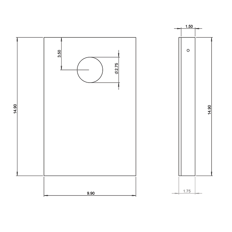 Mini Bag Toss Game 1 Deck Imprint Included