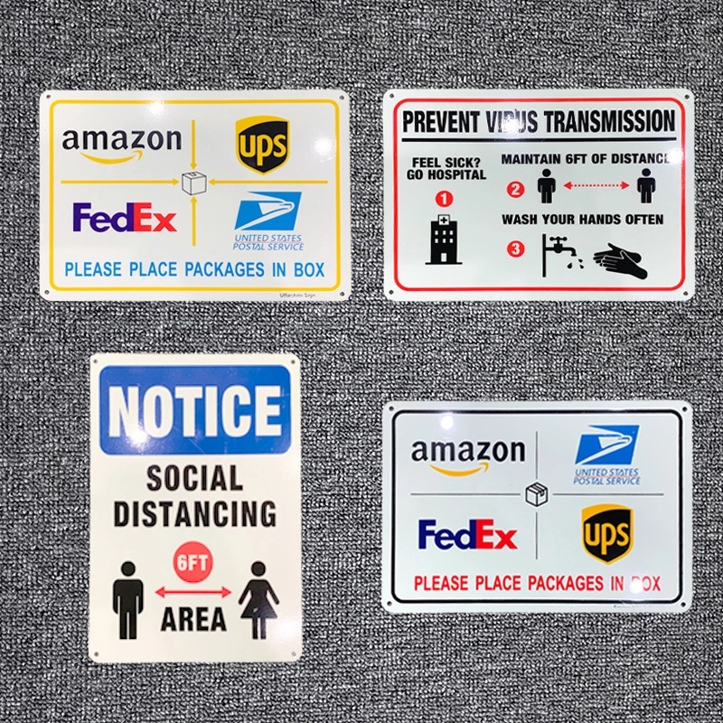 Custom Aluminum Warning Signs 11