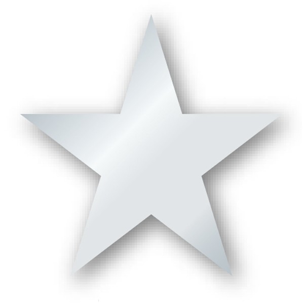Specialty star shape labels 1