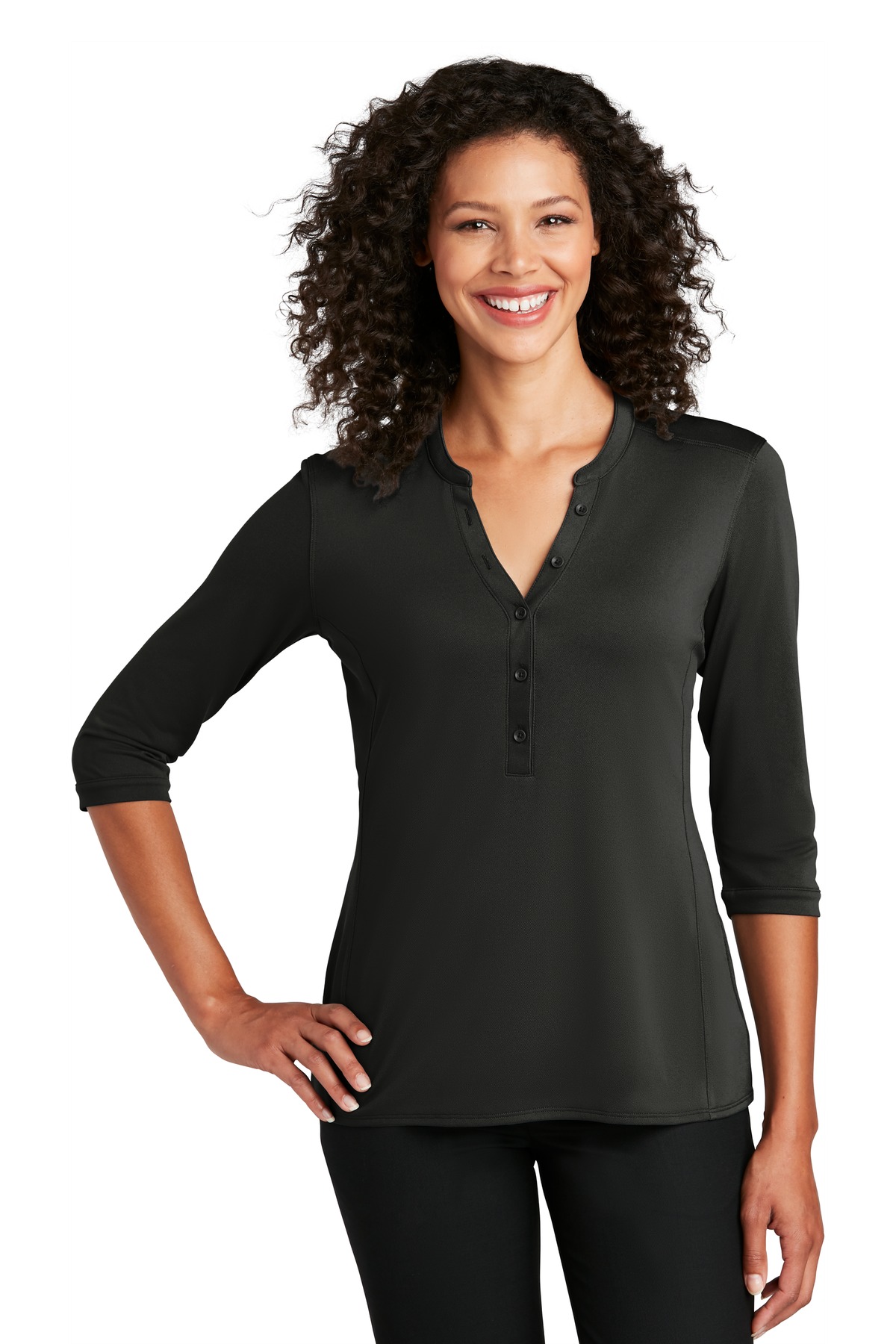 Women's UV Choice Pique Henley