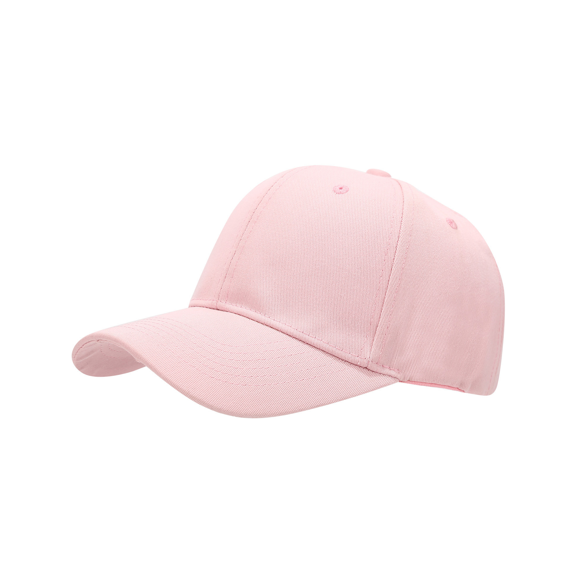 Structured Cotton Adjustable 6 Panel Baseball Cap 21