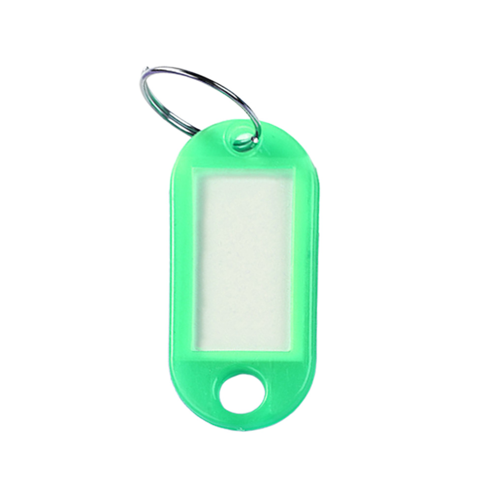 Plastic Key Tags With Label Window 6