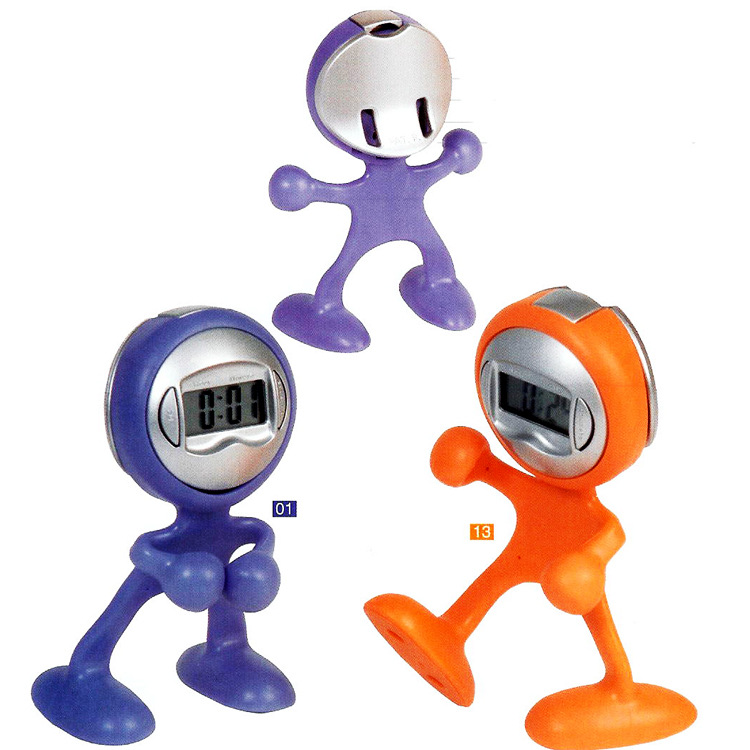 The Flex Man Digital Clock 3