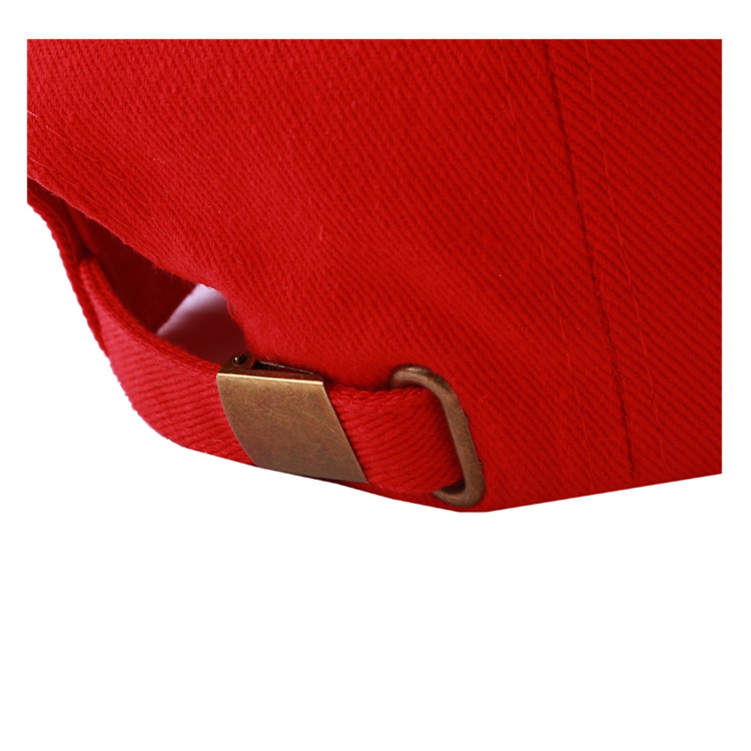 Structured 5 Panel Sandwich Bill Cap w/ Metal Tuck in Buckle 1