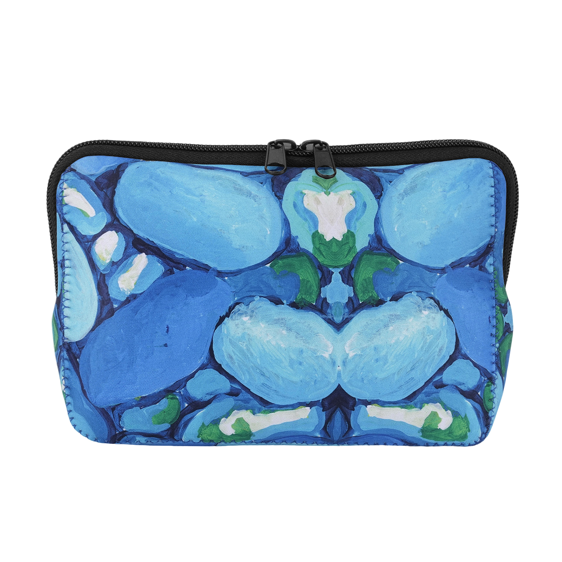 Full Color Neoprene Makeup & Toiletry Bag 7