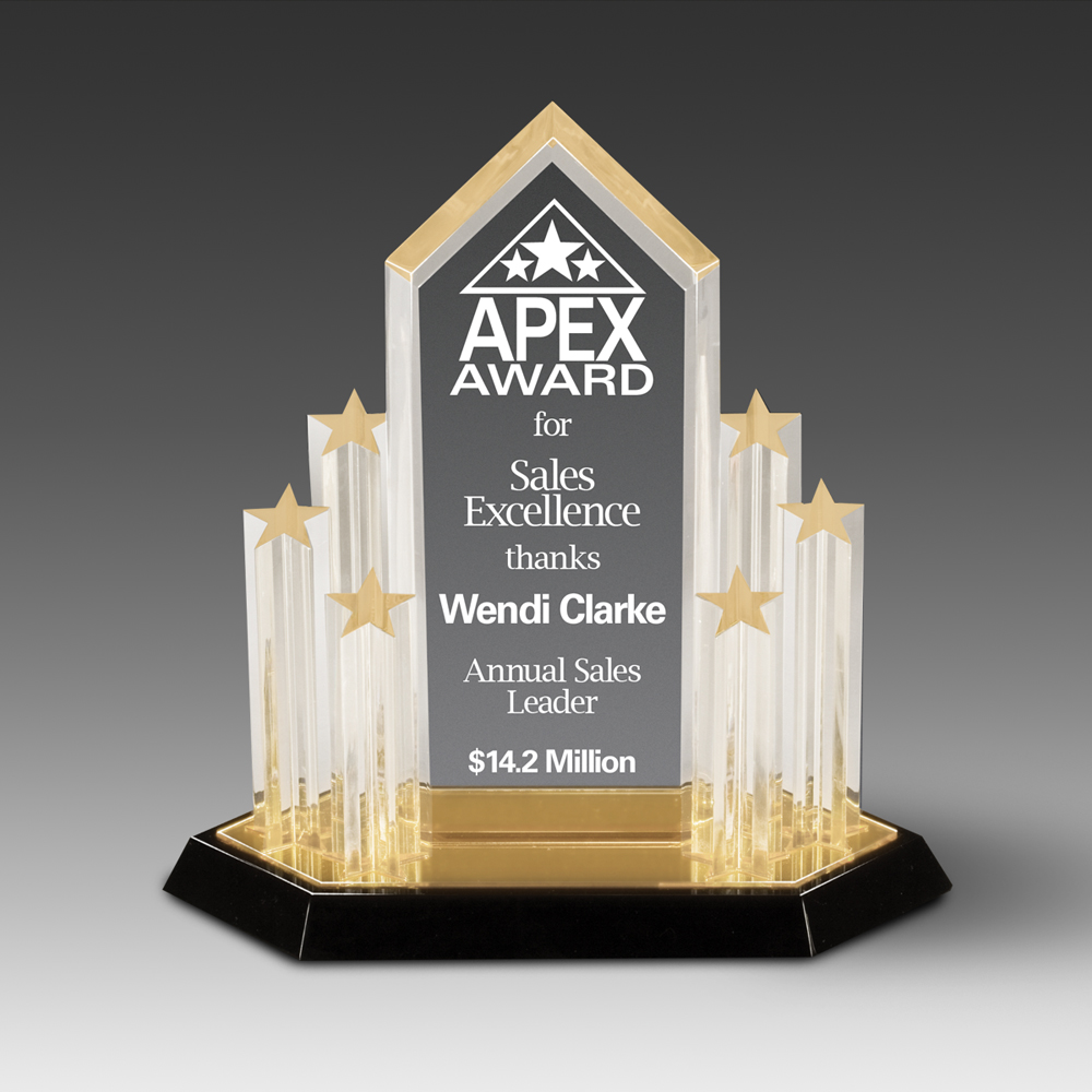 Stellar Performance Outstanding Achievement Award (11"x9") 1