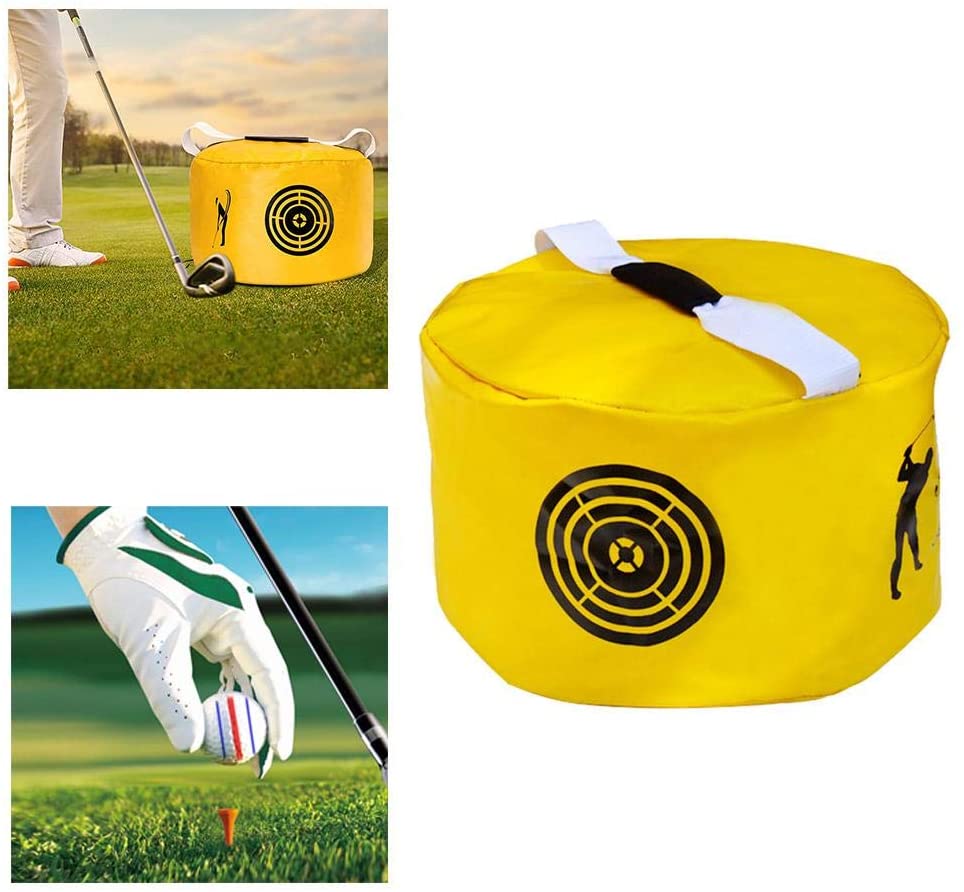 Health Gear Golf Smash Bag/Swing Training Aids Golfer Practicing Bag for Impact Golf Train 13