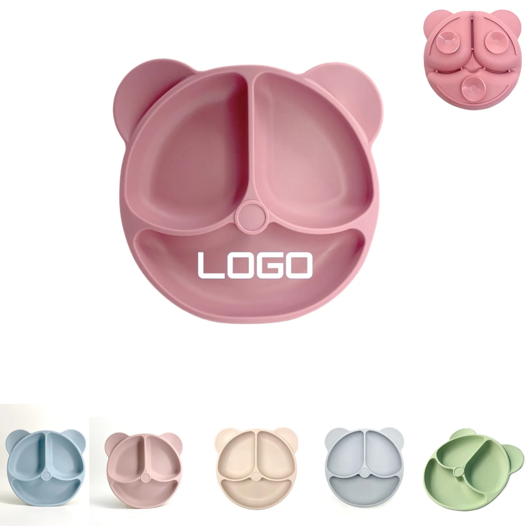 Silicone Baby Bowl with Suction Cup 2