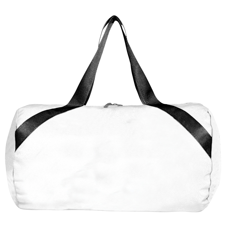 Round Duffel Bag- Full Color-Sewn in the USA 3