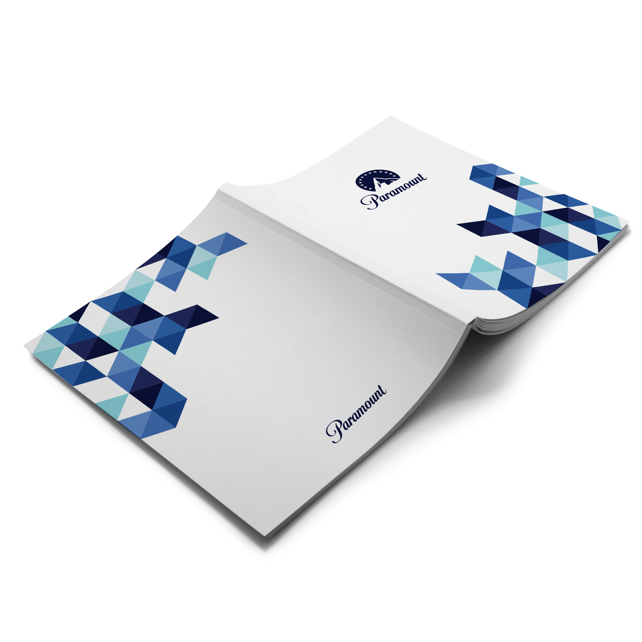 Full Color Custom Medium Softcover Layflat Notebook/Journal