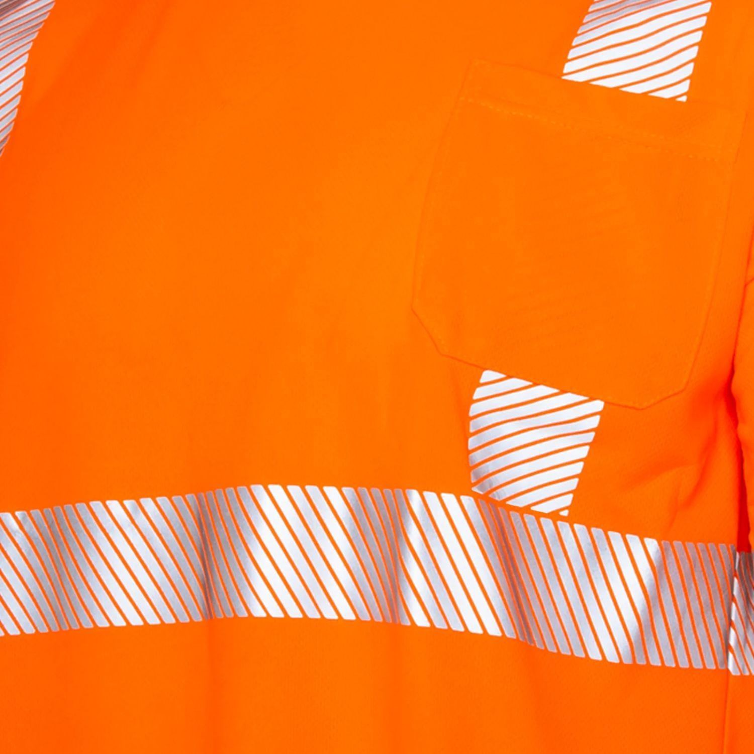 rPET Class 2 Segmented Tape Safety T-Shirt With Pocket 8