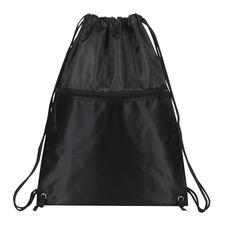 Dobby Nylon Drawstring Backpack (Bag, Backpack) 21