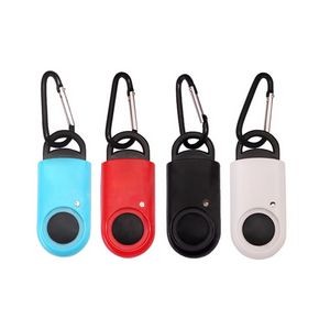 Self Defense Carabiner Safety Alarm With Flashlight 120DB Sound Activation 18