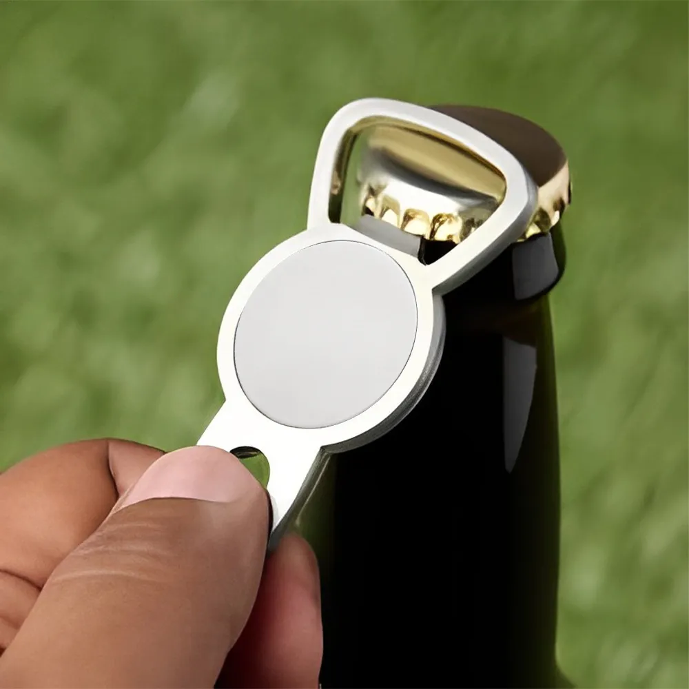 Beer Bottle Opener Metal Divot Tool 7