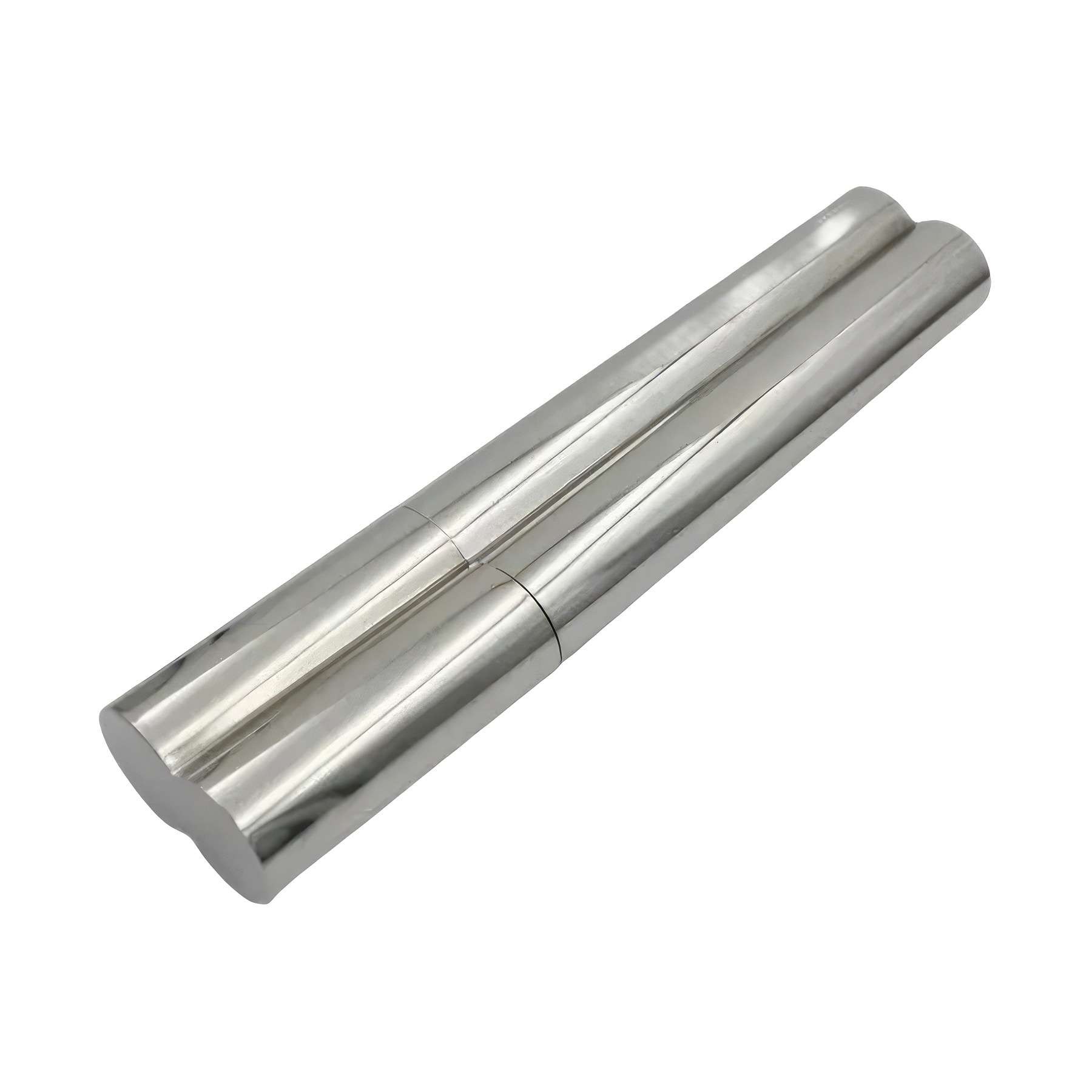 Customizable Stainless Steel Cigar Case With Wine Tube 2