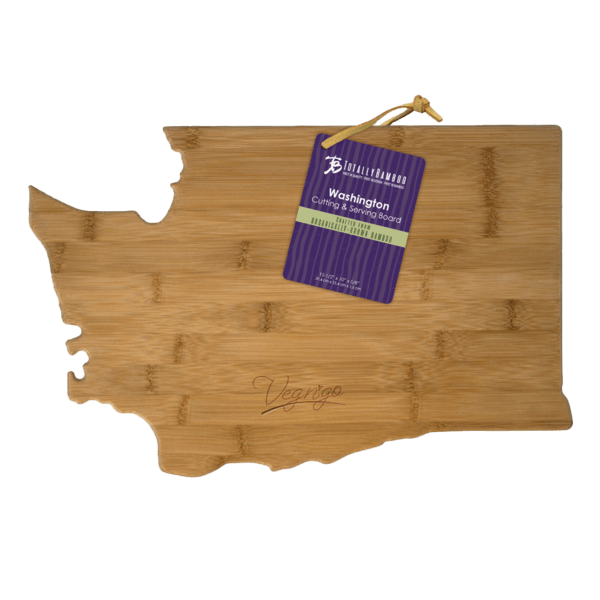 U.S. State Shaped Bamboo Cutting and Serving Boards 344
