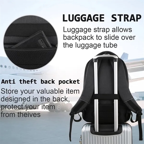 15.6 Inch Laptops Travel Backpack 8