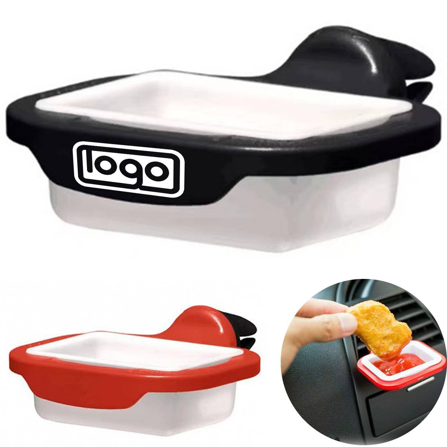 Universal Car Vent Sauce Holder 3