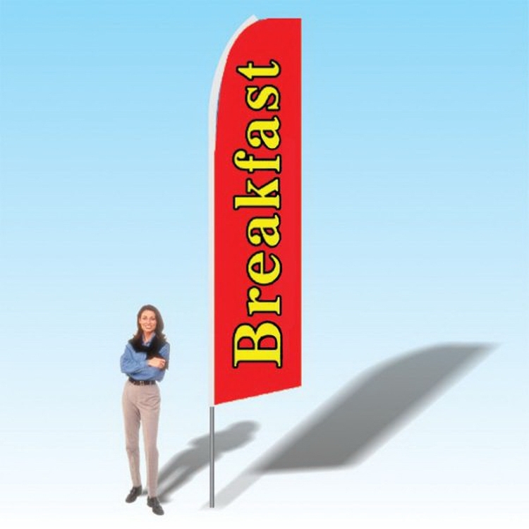 15FT Breakfast Advertising Banner Flag 2