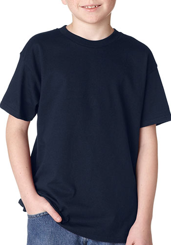 5.2 oz 100% Cotton (preshrunk) 22