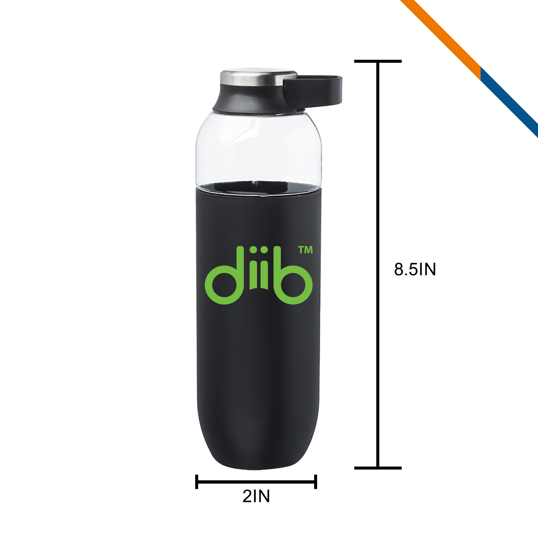 Dacle Plastic Water Bottle - 27 OZ. 8