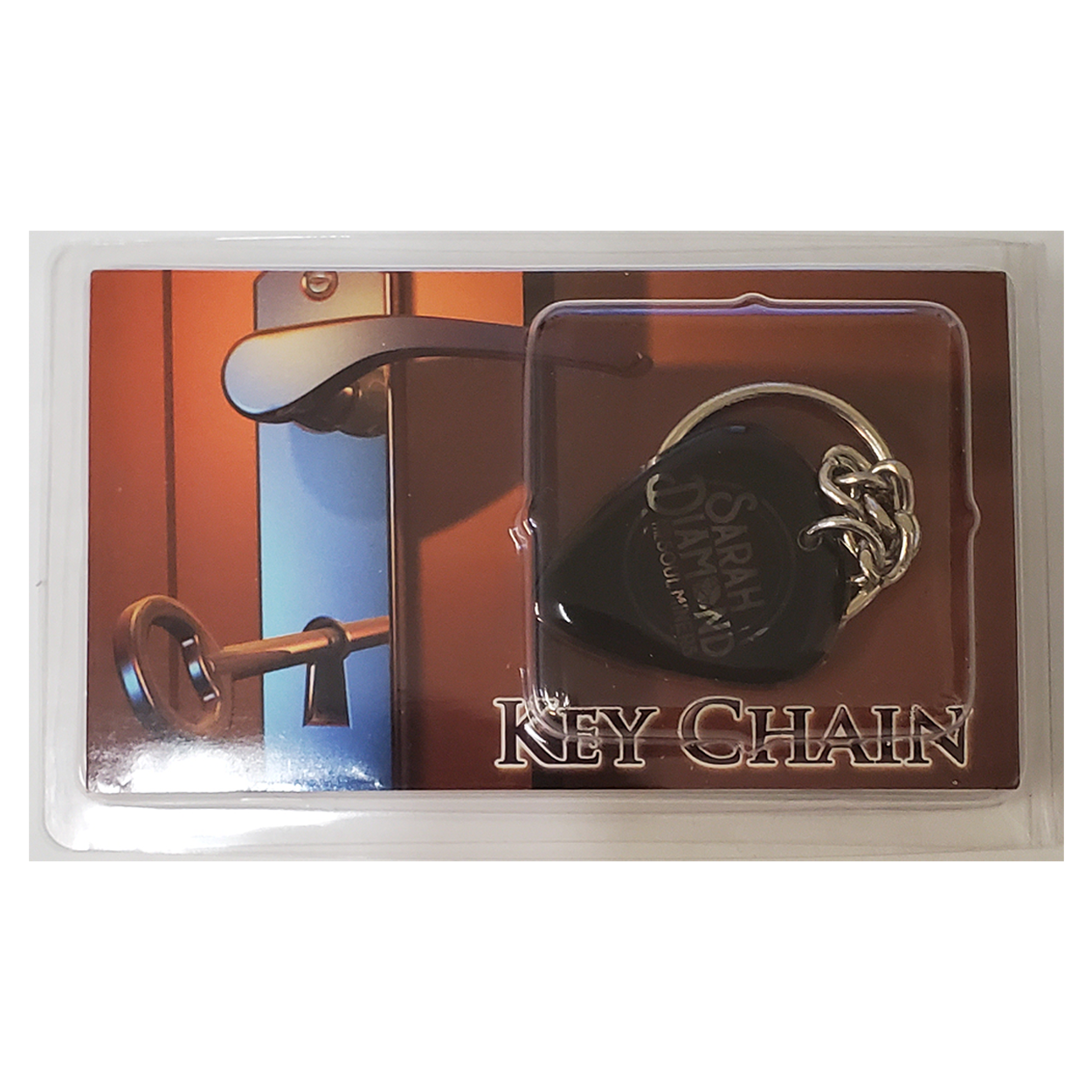 Guitar Pick / Plectrum, Standard Size Pick on Key Chain 5
