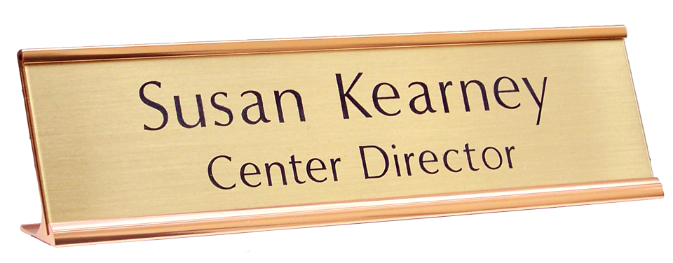 TopLine Name Plate & Holder 5