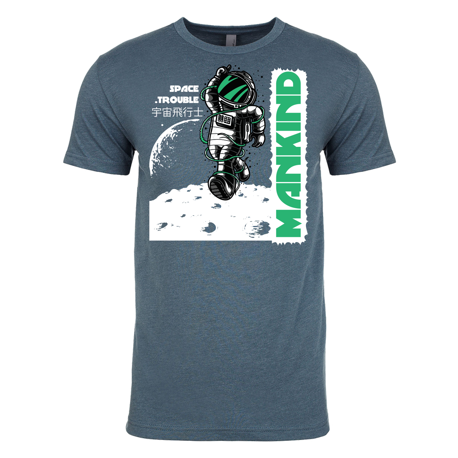Next Level™ 4.3 oz. Poly/Cotton Blend T-Shirt (Full Color Imprint) 38