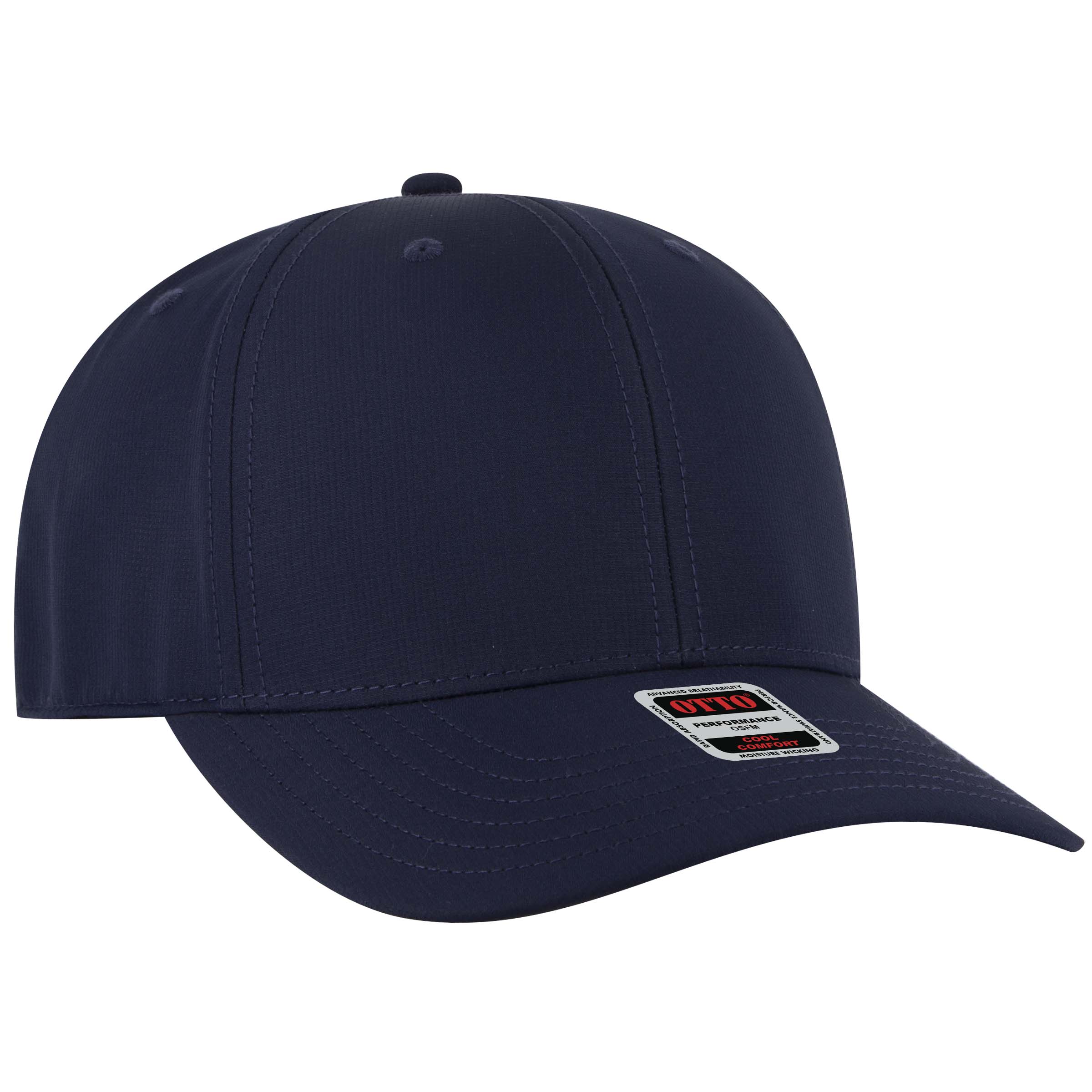 OTTO CAP® 6 Panel Mid Profile Baseball Cap 7