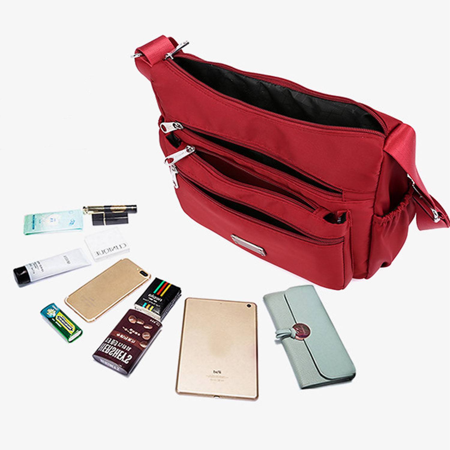 Woman's Waterproof Nylon Crossbody Bag 3