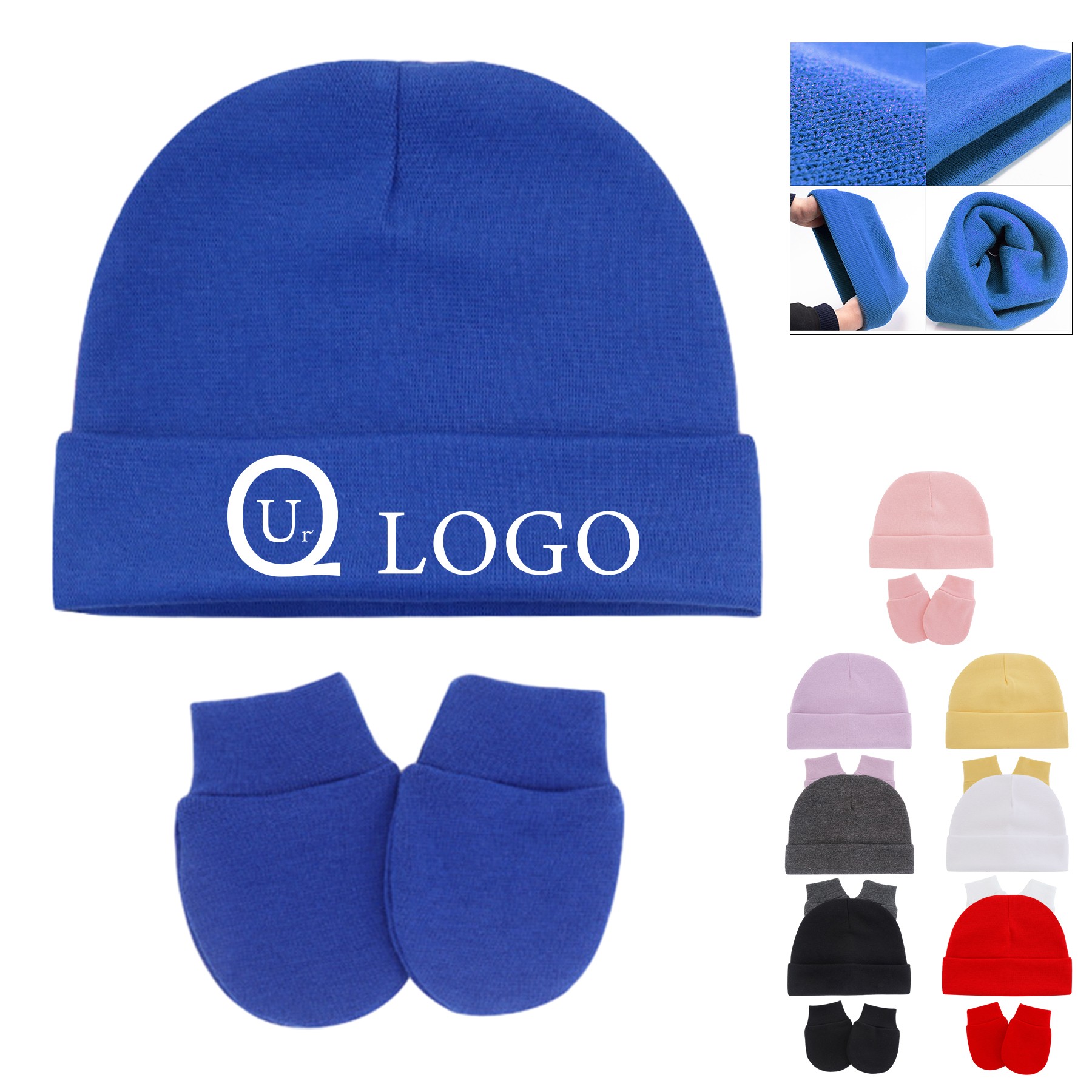 Children'S Cap Hat And Gloves
