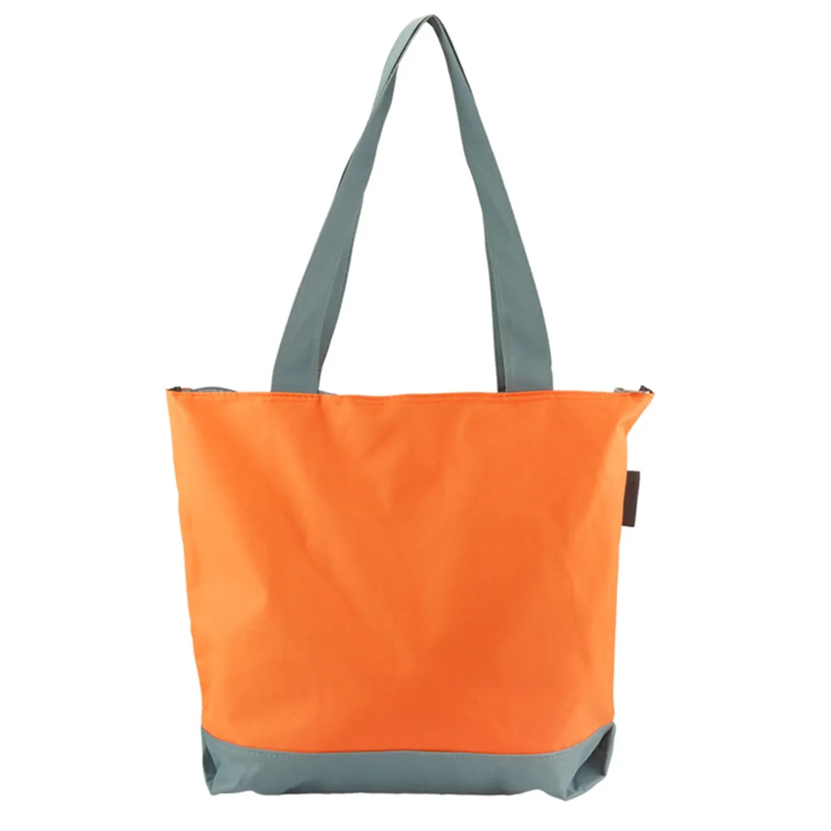 Polyester Canvas Zipper Tote, custom tote bag with logo imprint 4