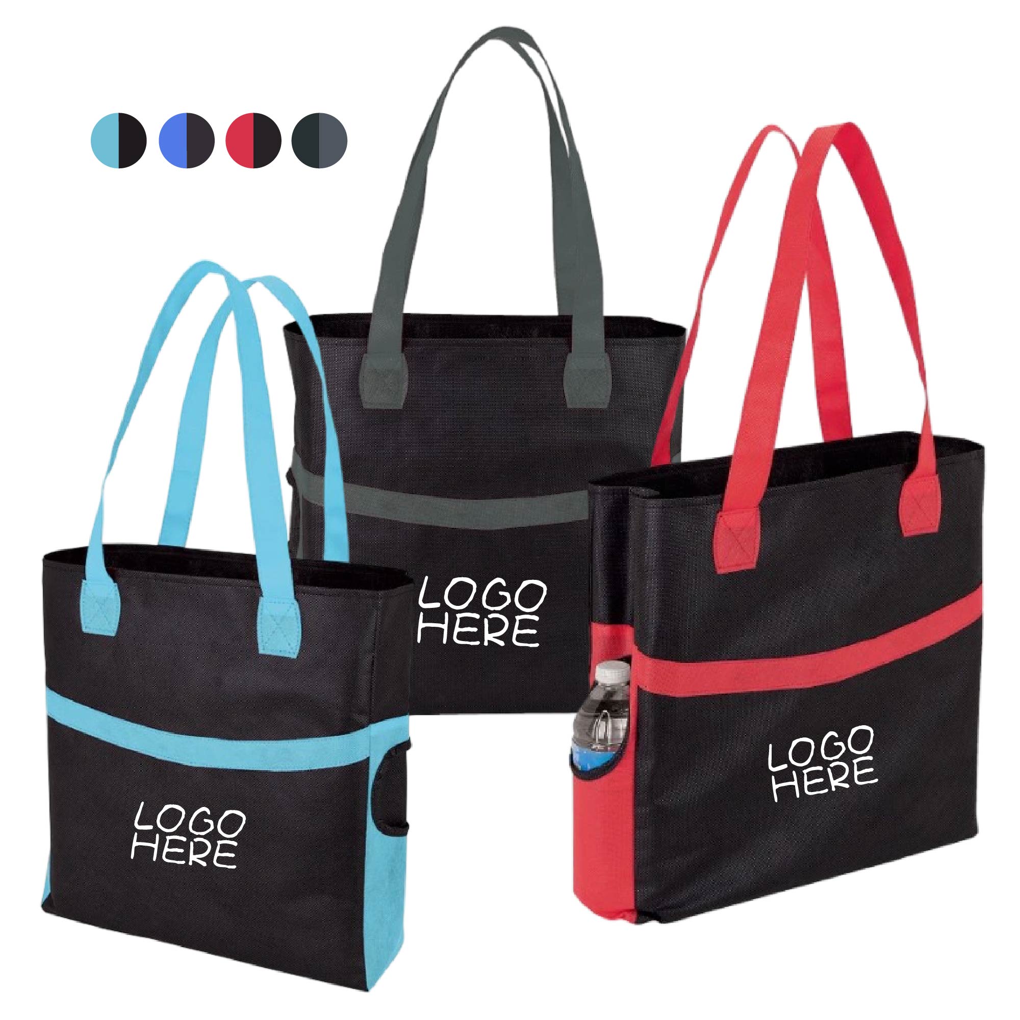 Non-Woven Budget Shopper Tote Bag 1