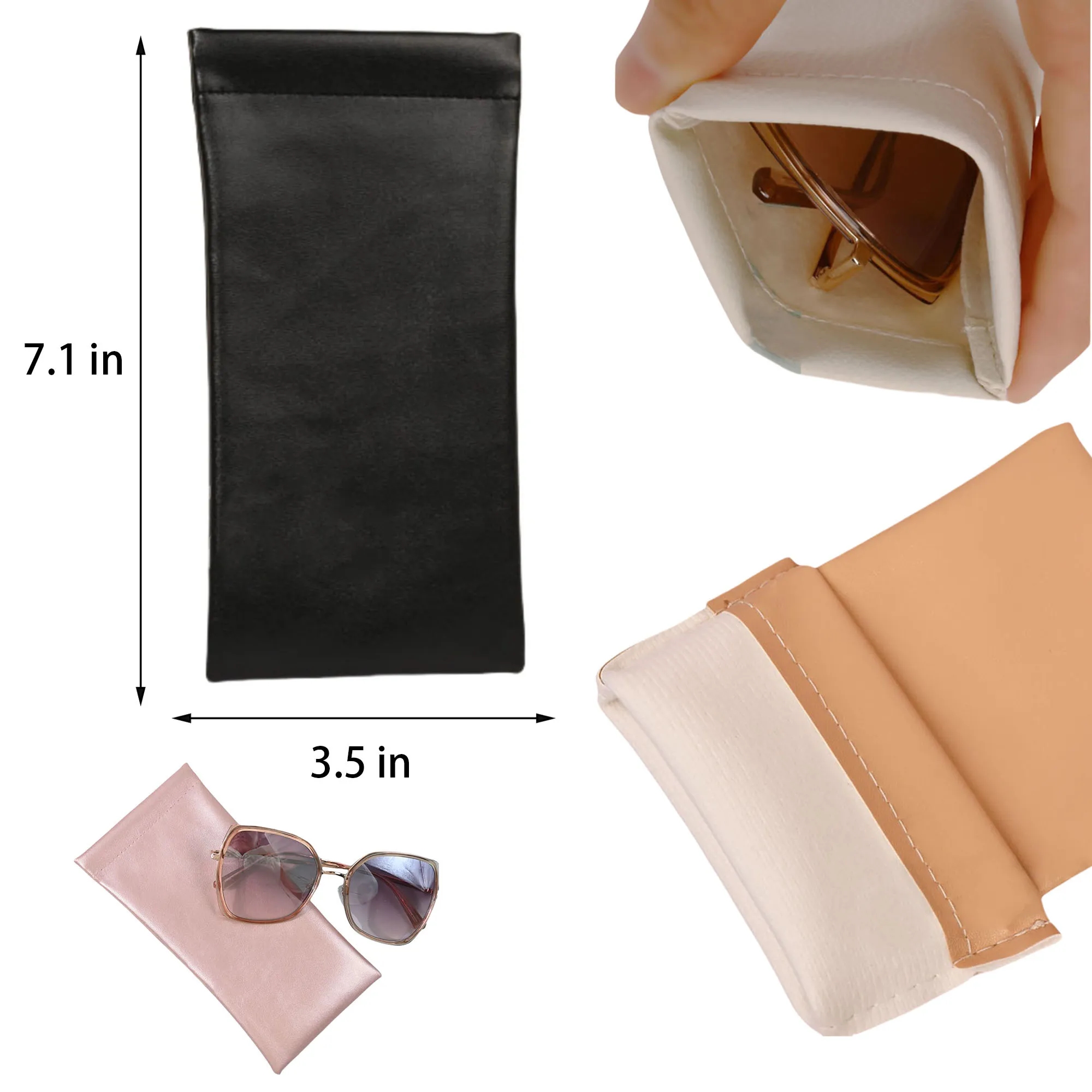 Leather Sunglasses Pouch 14