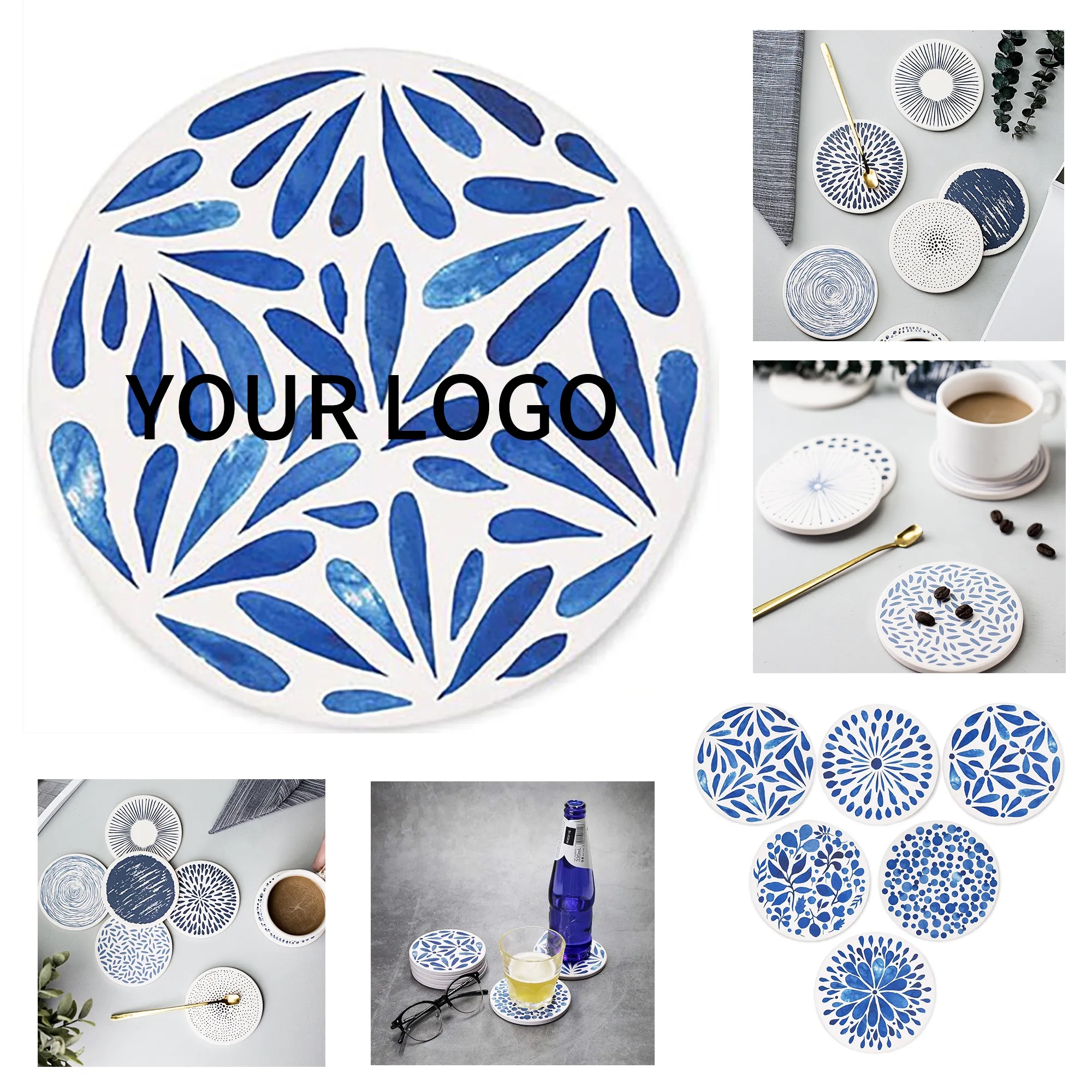 Ceramic Circular Coaster 1